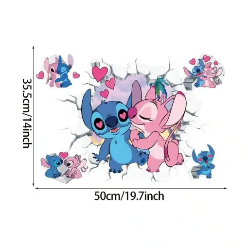Stickers Muraux Stitch