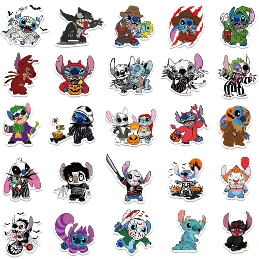 Stitch Halloween Stickers