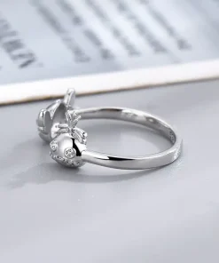 Bague Stitch Argent