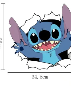Stickers Muraux Stitch