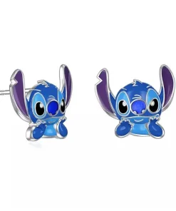 Boucles d'Oreille Stitch Kawai