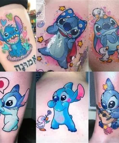 Tatouage Stitch Femme