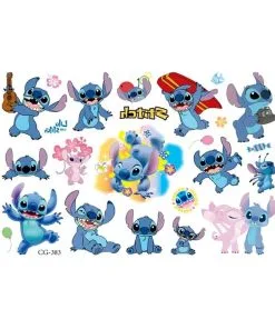 Tatouage Stitch et Angel