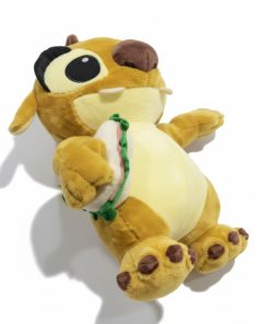 Peluche Stitch Jaune 12 Peluche Stitch Jaune Reuben avec un sandwich Dinsey officiel