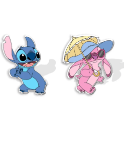 Boucles d'Oreilles Stitch et Angel