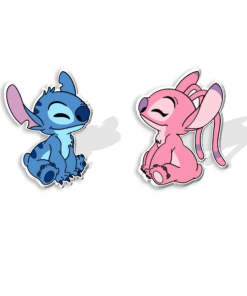 Boucles d'Oreilles Stitch et Angel