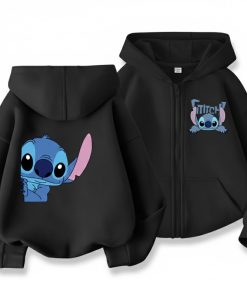 Gilet Stitch noir enfant