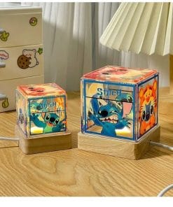 Lampe de Chevet Stitch et Angel