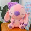 Peluche Stitch Rose Endormi