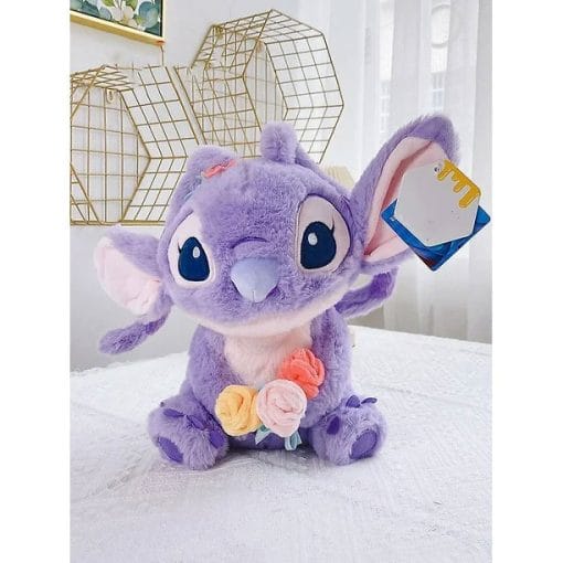 Peluche Stitch Violet 25cm