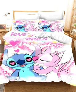 Housse de Couette Stitch Rose