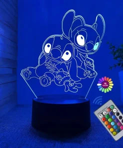 Lampe Lumineuse Stitch