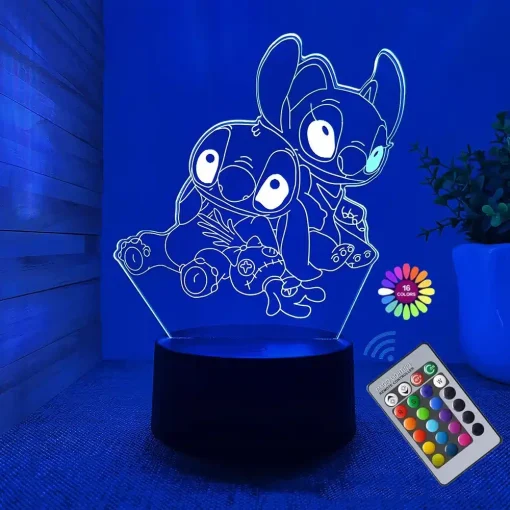 Lampe Lumineuse Stitch