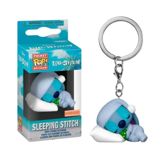 Stitch qui Dort Porte Clé Pop