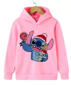Pull de Noël Stitch Fille