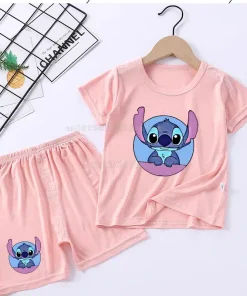 Pyjama Stitch Enfant Été