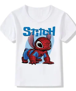 T Shirt Stitch Spiderman