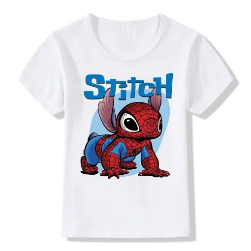 T Shirt Stitch Spiderman