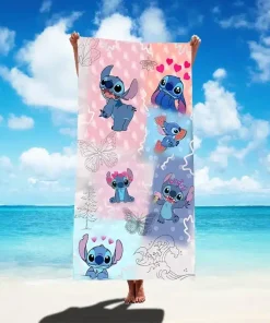 Serviette de Plage Stitch
