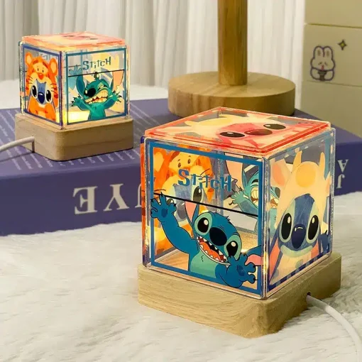 Lampe de Chevet Stitch et Angel