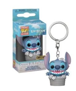 Stitch Bathtub Porte Clé Pop