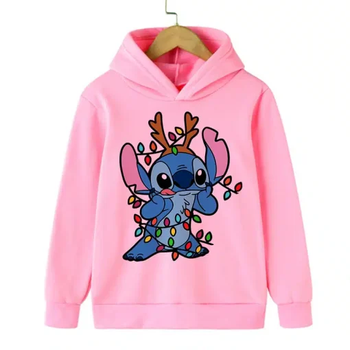 Pull de Noël Stitch Fille