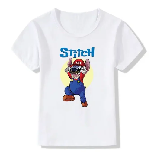 T Shirt Stitch Mario