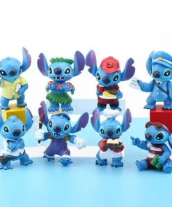 Coffret 8 Figurines Stitch