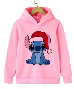 Pull de Noël Stitch Fille