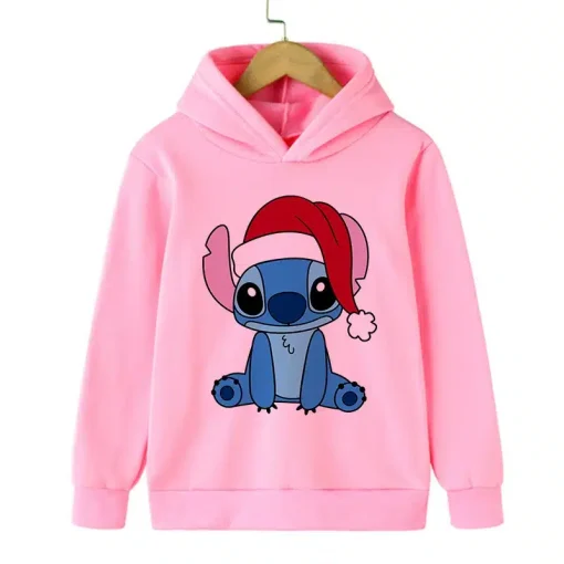 Pull de Noël Stitch Fille