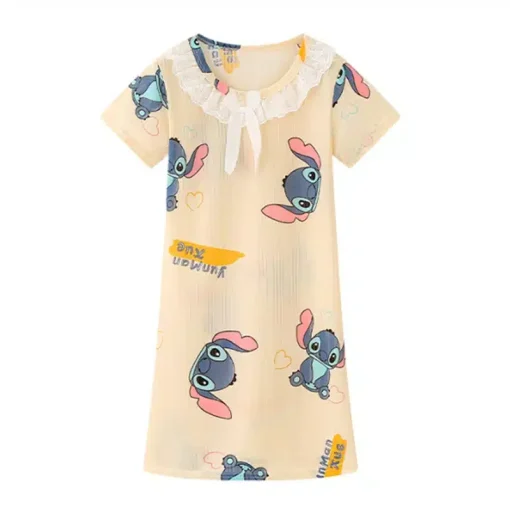 Chemise de Nuit Stitch Fille