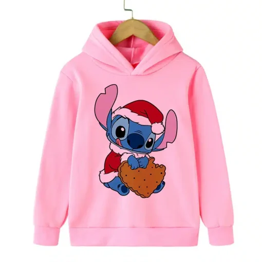 Pull de Noël Stitch Fille