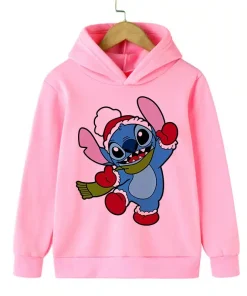 Pull de Noël Stitch Fille