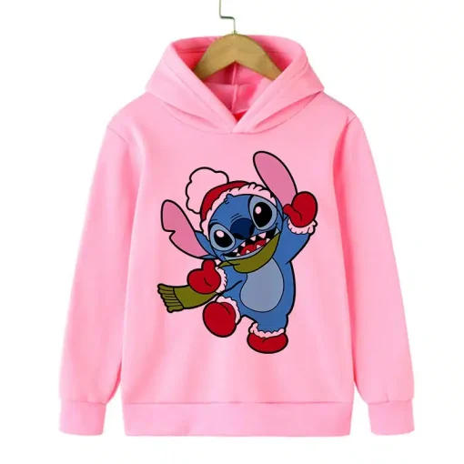 Pull de Noël Stitch Fille