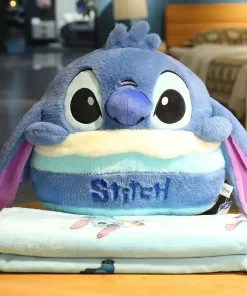 Stitch Coussin et Plaid