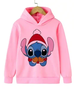 Pull de Noël Stitch Fille