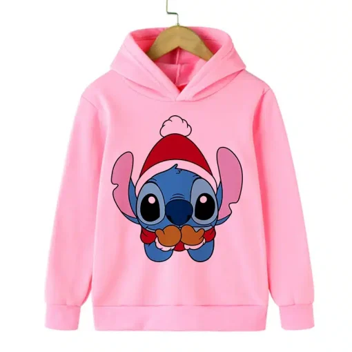 Pull de Noël Stitch Fille