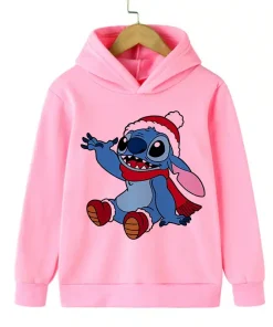 Pull de Noël Stitch Fille