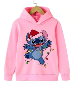 Pull de Noël Stitch Fille