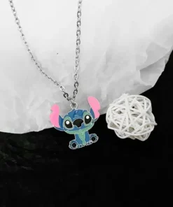 Collier Stitch Bleu