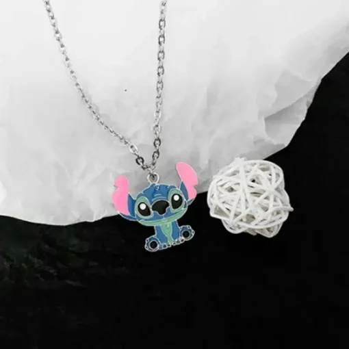 Collier Stitch Bleu