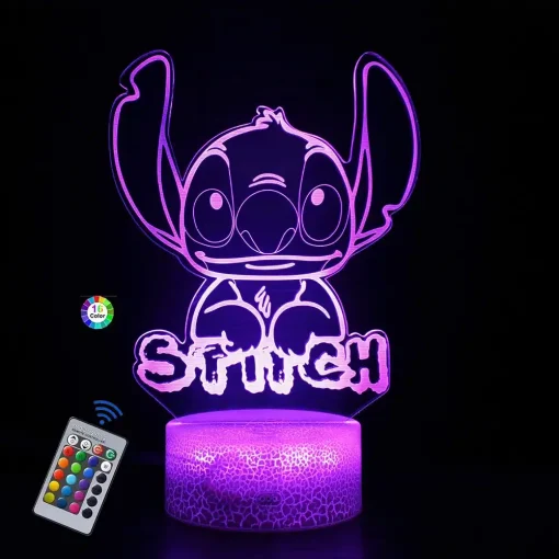 Lampe de Nuit Stitch