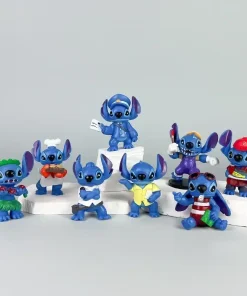 Coffret 8 Figurines Stitch