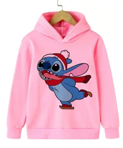 Pull de Noël Stitch Fille