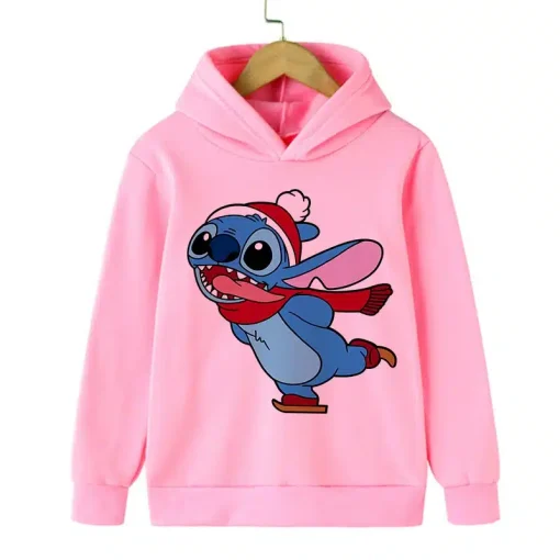 Pull de Noël Stitch Fille