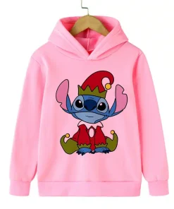 Pull de Noël Stitch Fille