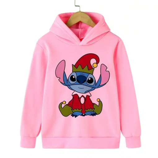 Pull de Noël Stitch Fille
