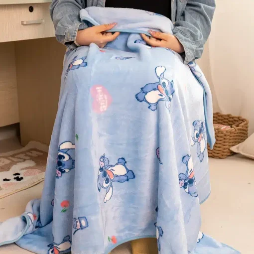 Plaid Stitch Polaire