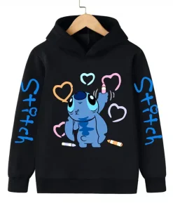 Sweat Capuche Stitch Enfant