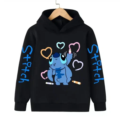 Sweat Capuche Stitch Enfant